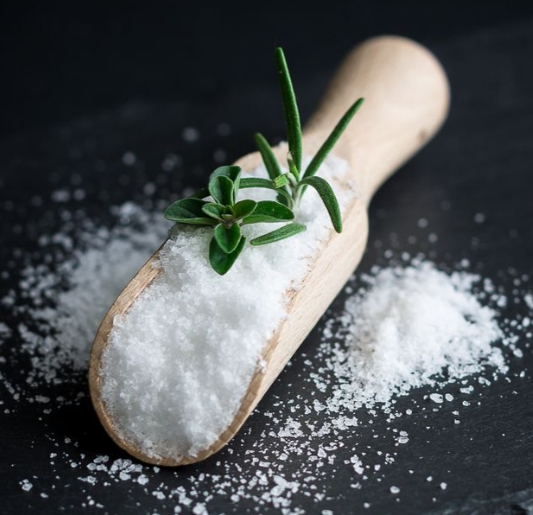 한국의 떡 종류 마꽃떡-소금