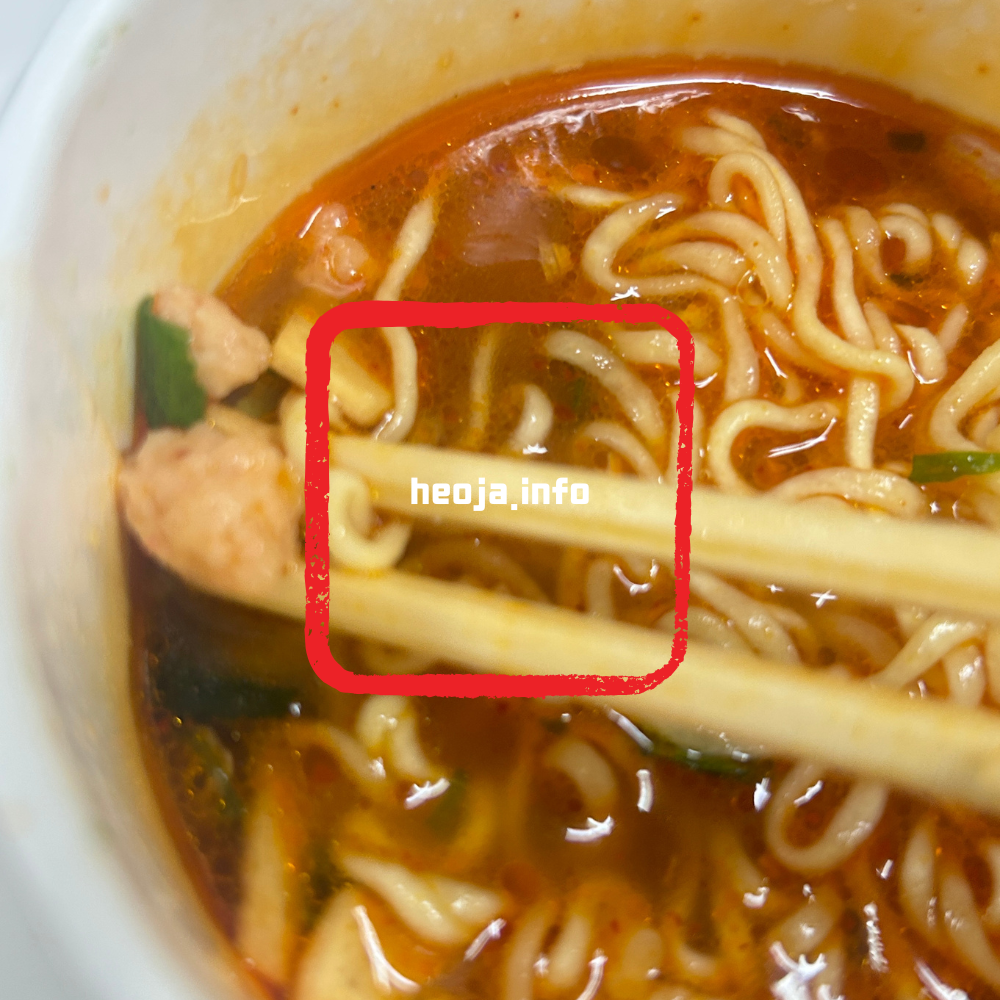 새우탕 컵라면 소컵 추천 농심