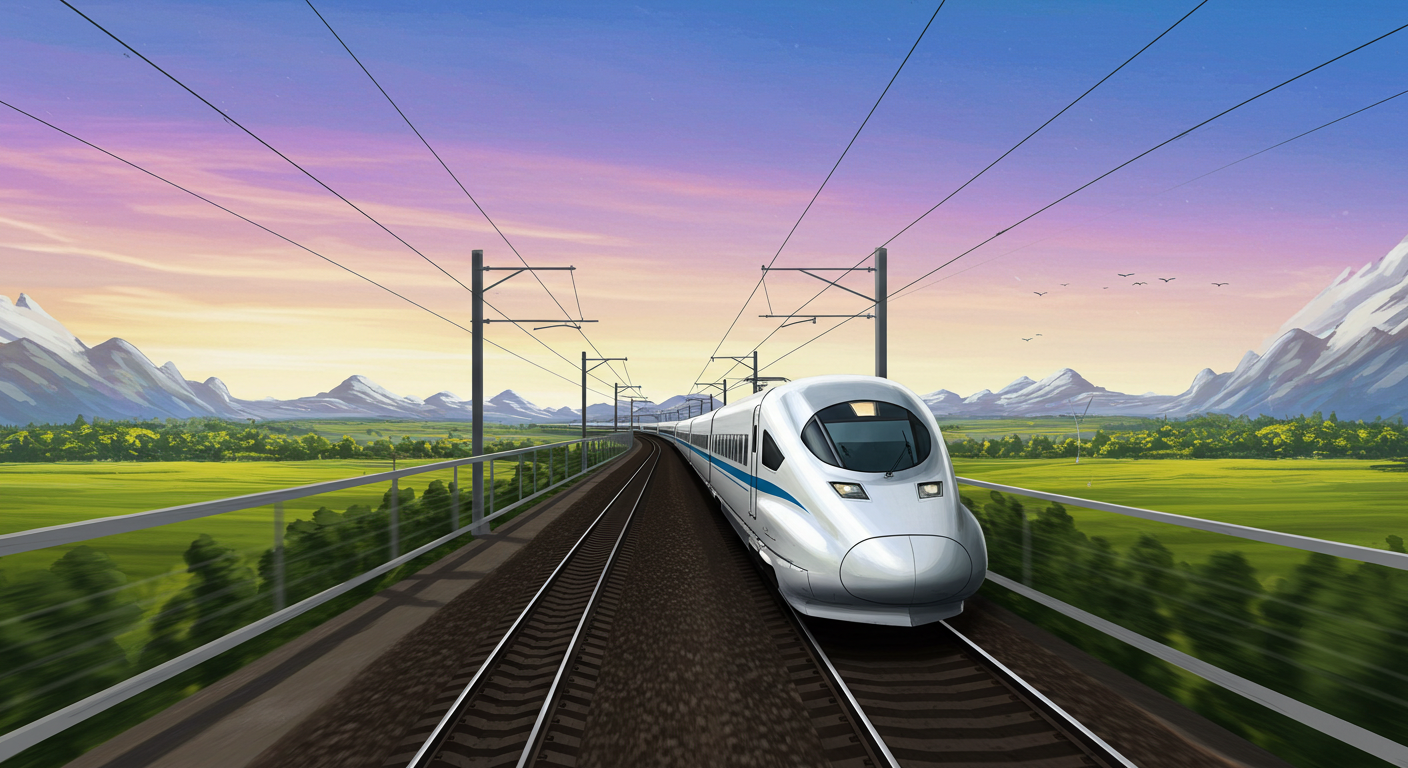 친환경 고속철, 미래 교통의 핵심인가?