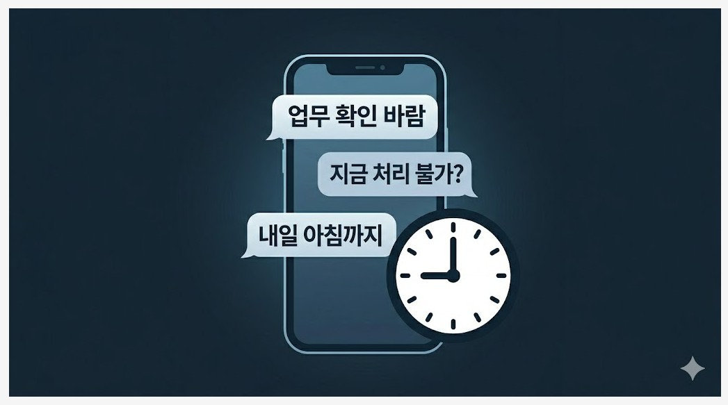 임산부를 향한 퇴근 후 업무 지시와 직장 내 괴롭힘