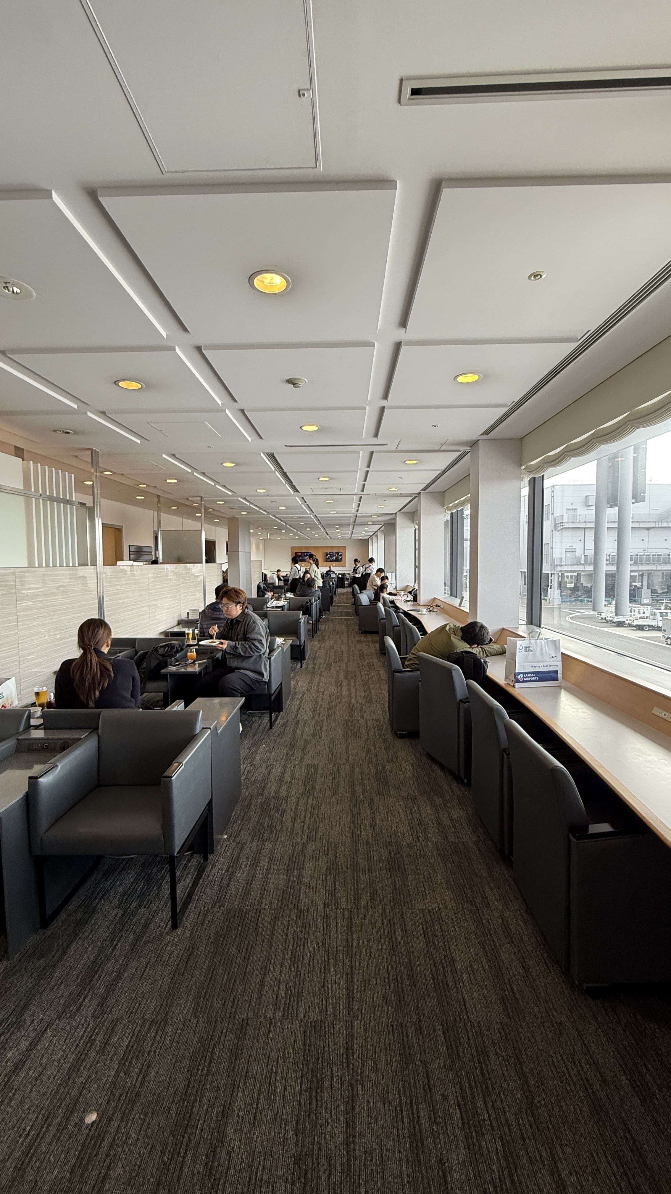 아시아나 비즈니스 클래스 간사이 공항 랴운지