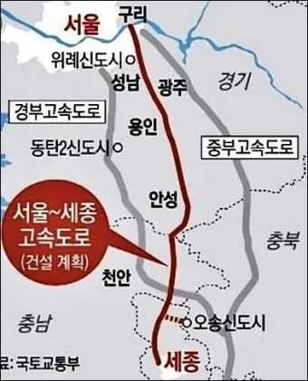 서울 세종 고속도로 개설 안내_2