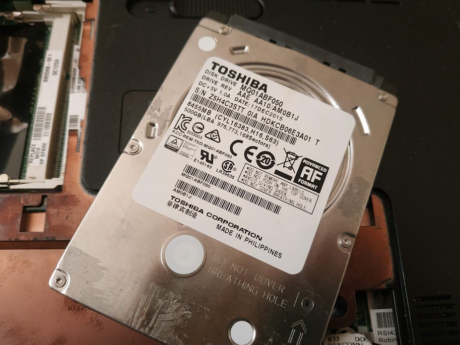 HP 노트북 분해 청소 8