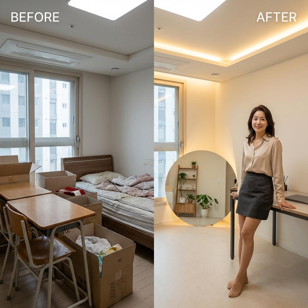 자녀 독립 후 시니어 취미방으로 변신한 실제 사례