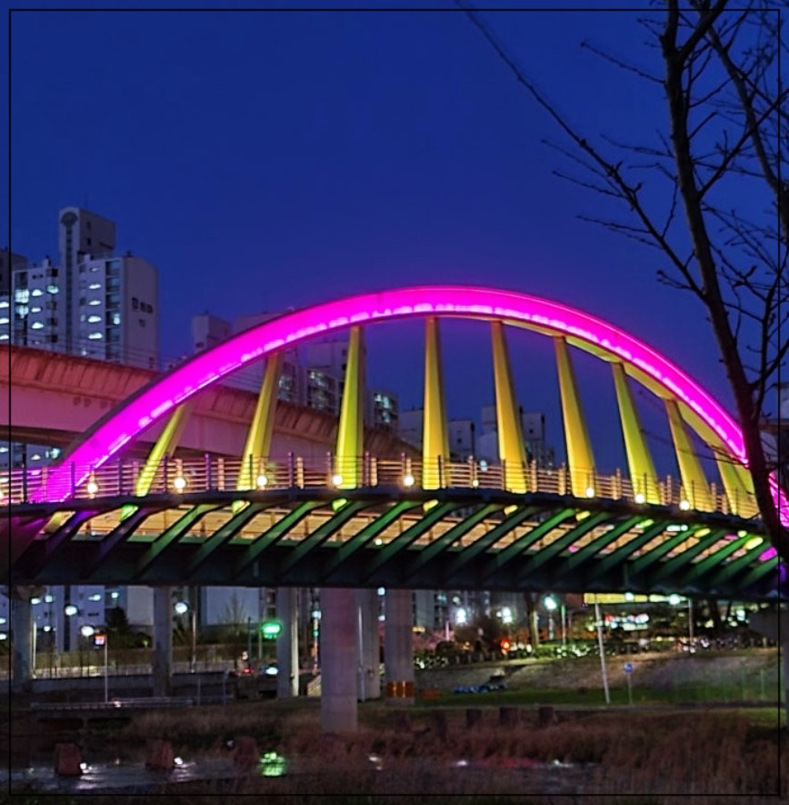 중랑천-산책-야경-9