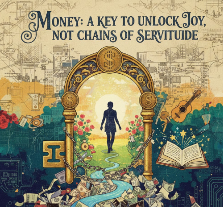돈은 행복을 향한 열쇠이며, 돈의 노예가 되어서는 안 된다.
