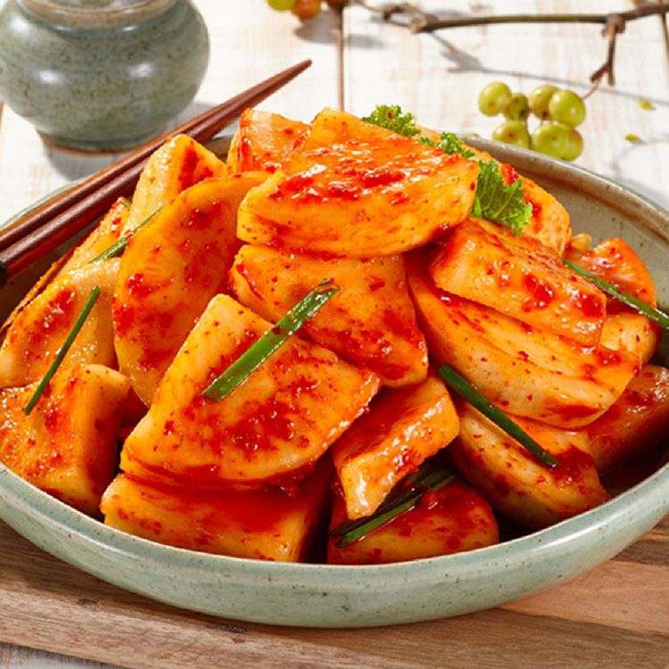 석박지 깍두기 담그는법