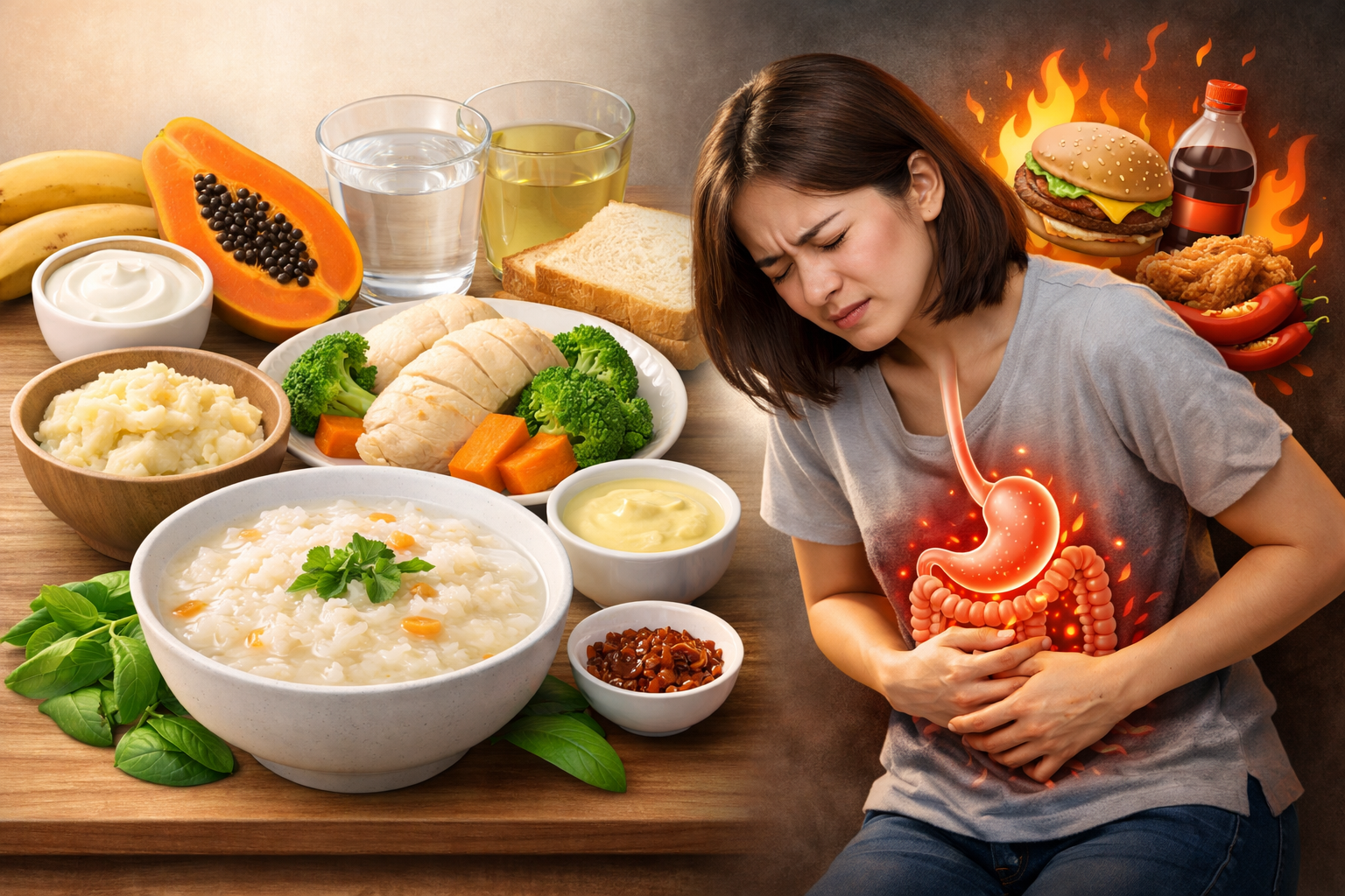 소화력 약한 체질을 위한 음식