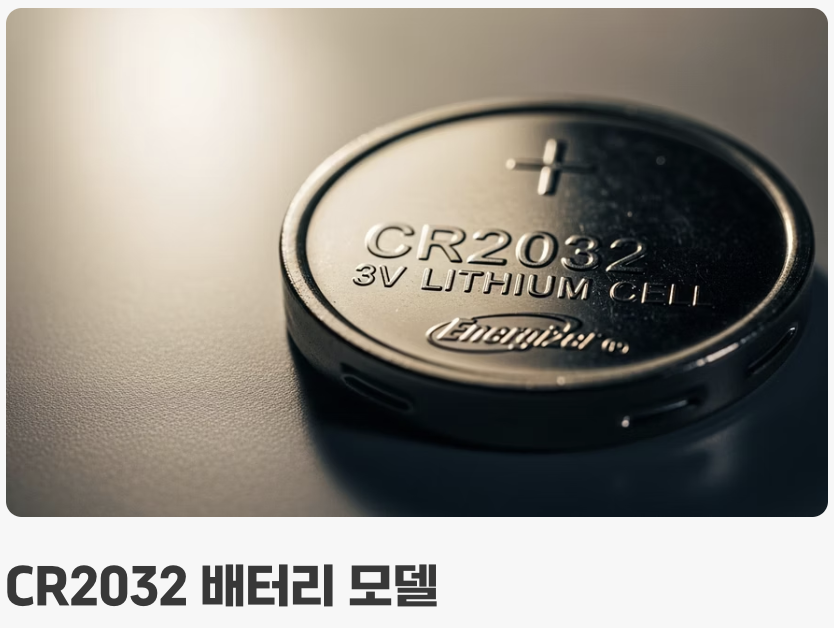 500원이면 해결! 배터리 교체하기