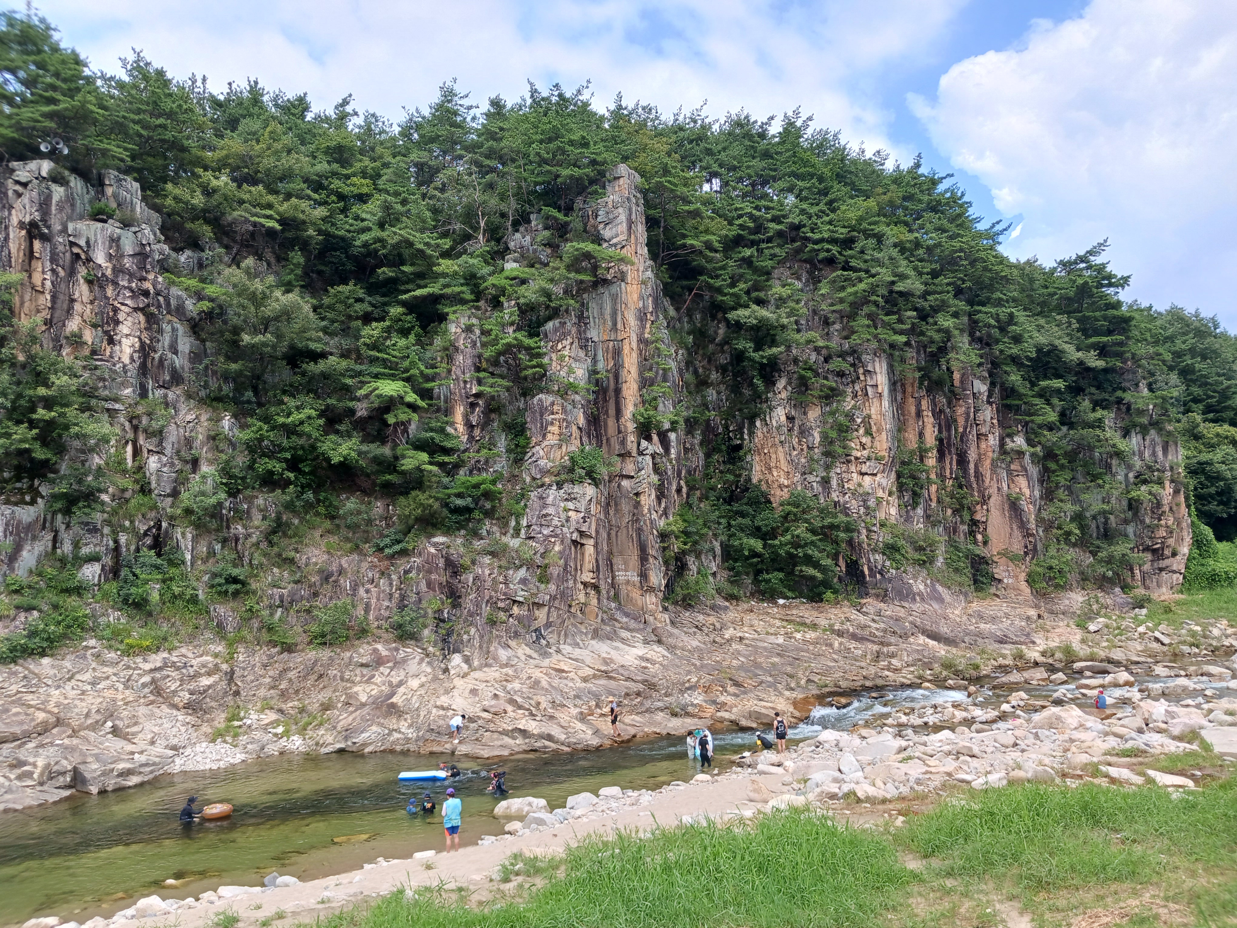 사인암계곡