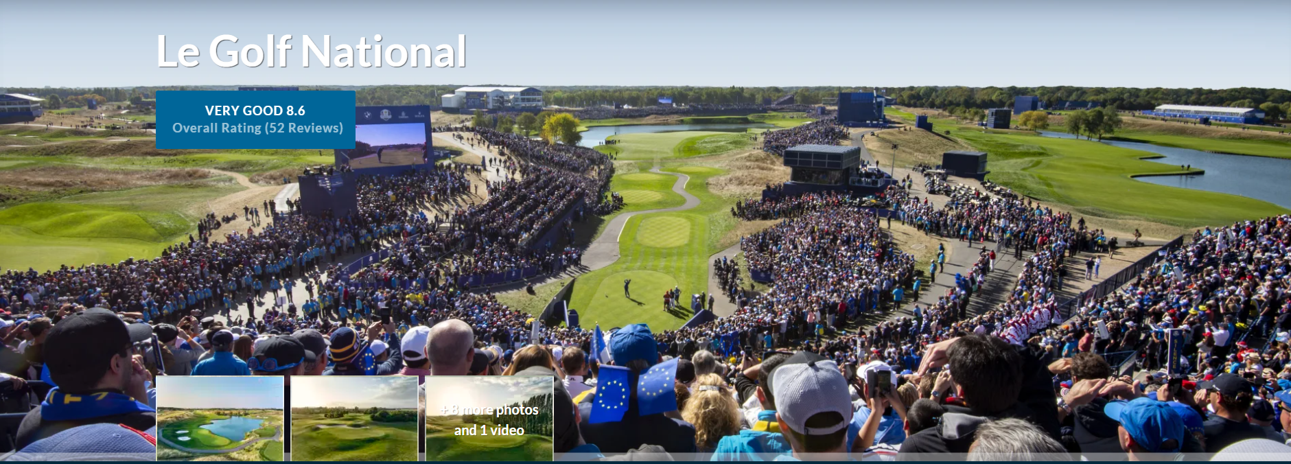 2024 파리 올림픽 골프 경기장 Le Golf National(르 골프 내셔널)