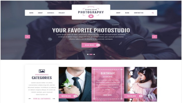 PHOTOGRAPY 워드프레스 테마