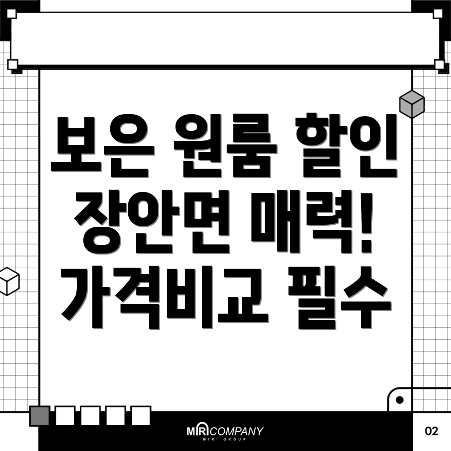 보은군 장안면 원룸텔 가격