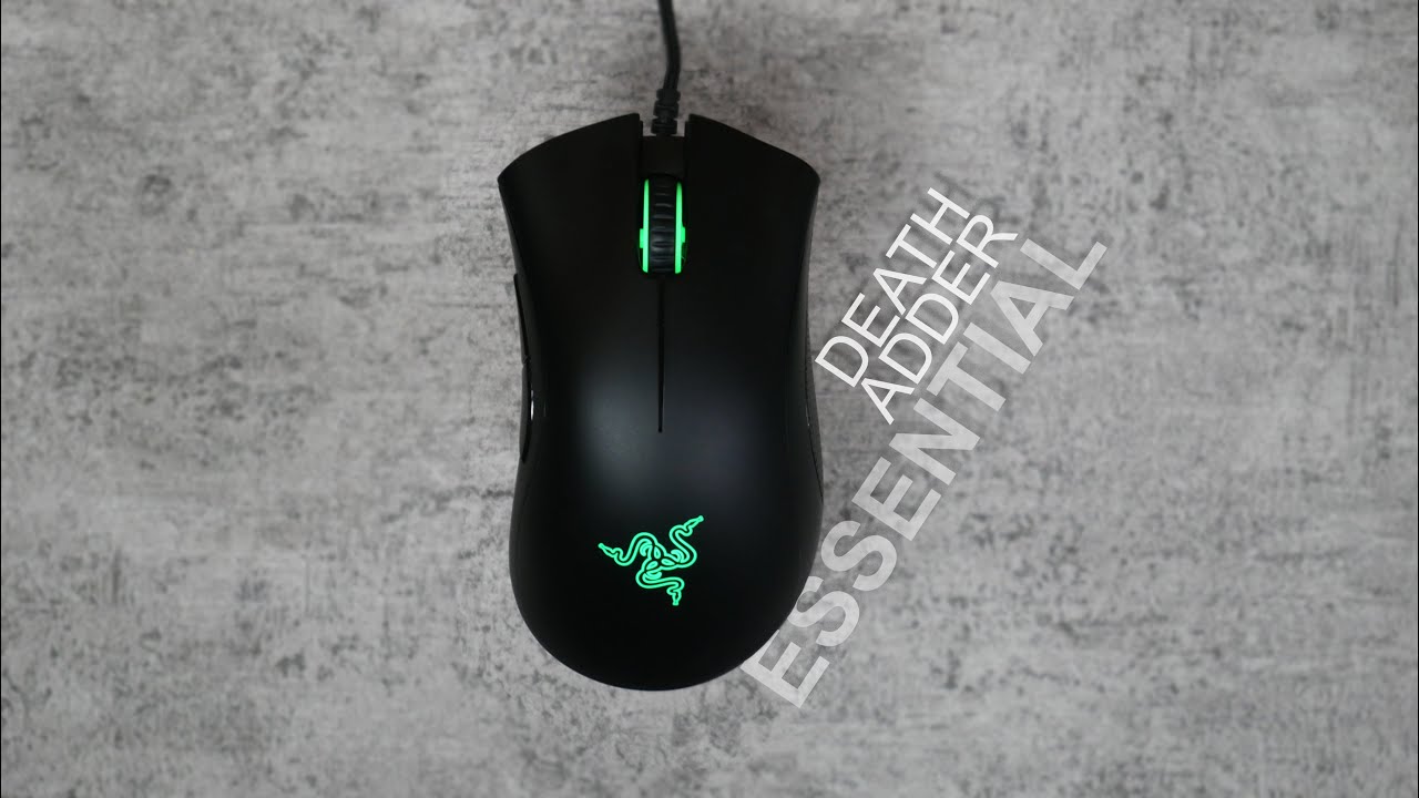 레이저 DeathAdder Essential 드라이버 및 소프트웨어