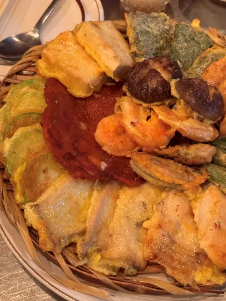 Assorted Korean pancakes