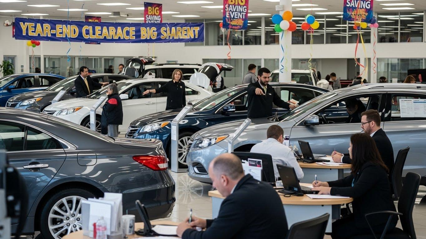 자동차 연말 할인