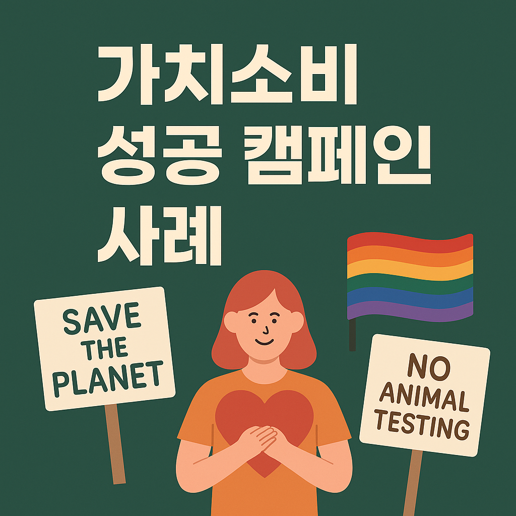 가치소비 성공 캠페인 사례