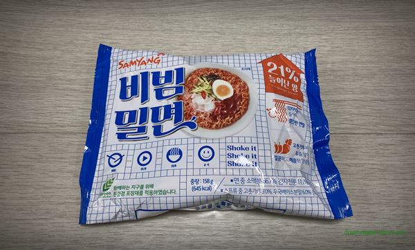 삼양 비빔밀면 비빔 라면 2022년 6~8월 포장지