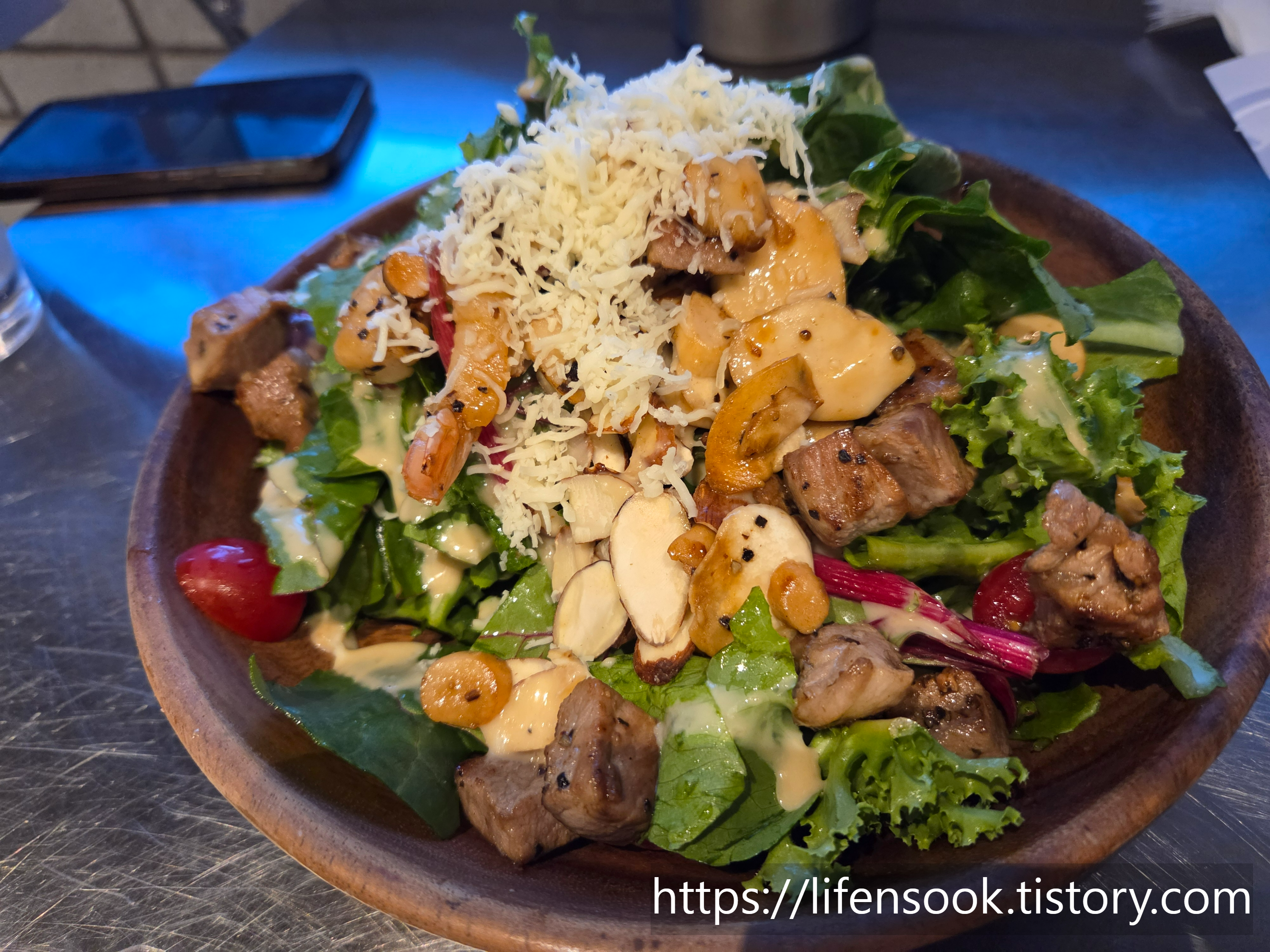 덕수파스타 배곧점 덕수샐러드 2