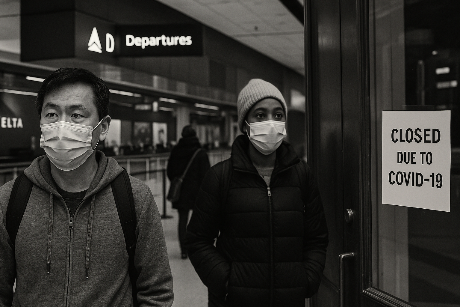 코로나19 팬데믹 관련 사진