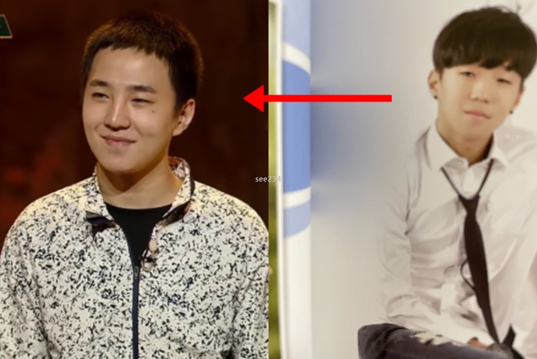 비오의-현재-모습과-과거-고등학교-시절-모습을-비교한-사진