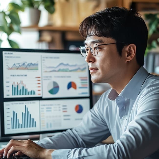 2025년 예금, 채권, 주식, 리츠 자산 배분 전략 인포그래픽