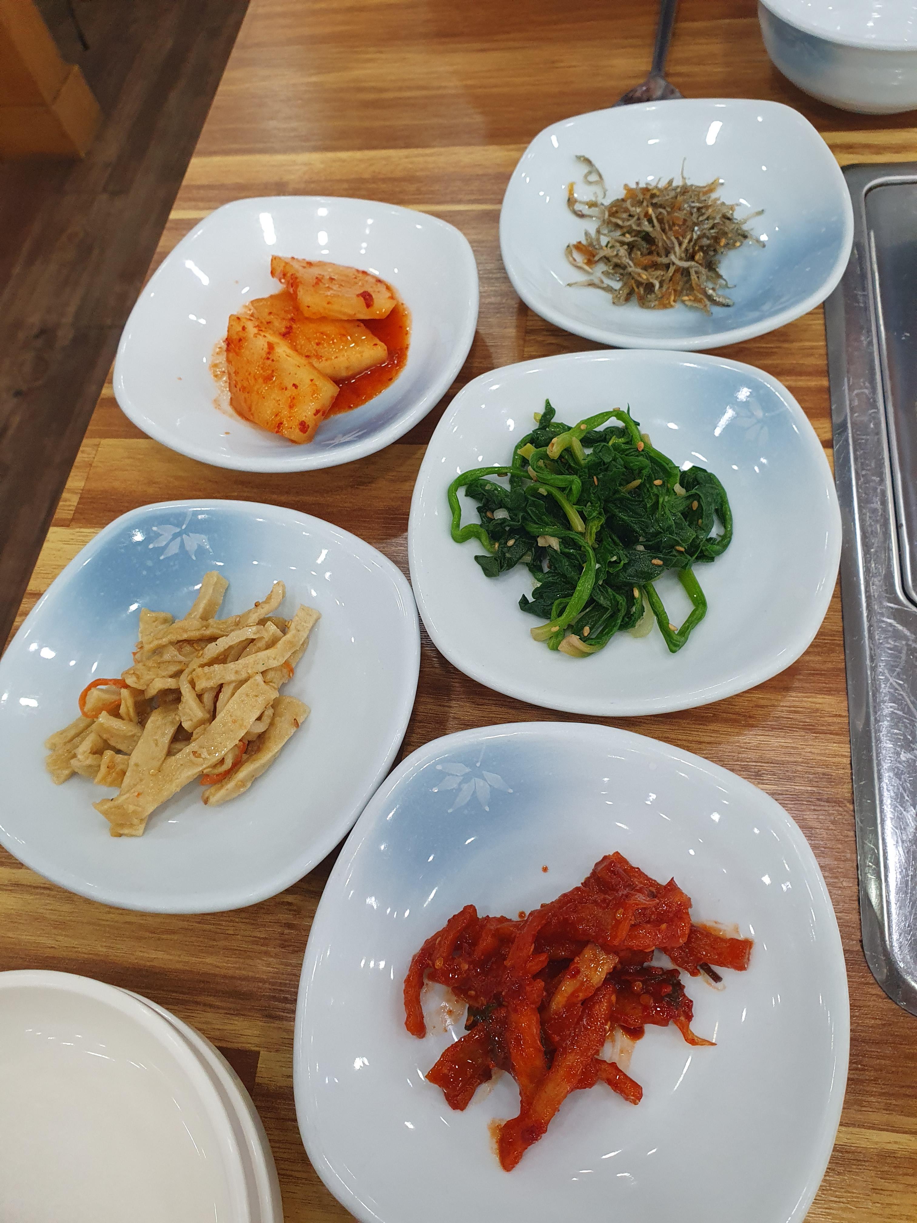 대정동 맛집 우렁촌 우렁돌솥쌈밥 2인 한상 반찬2