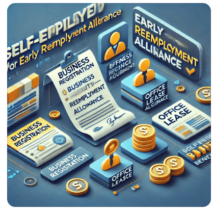 자영업자의 경우 조기재취업수당 받는 법