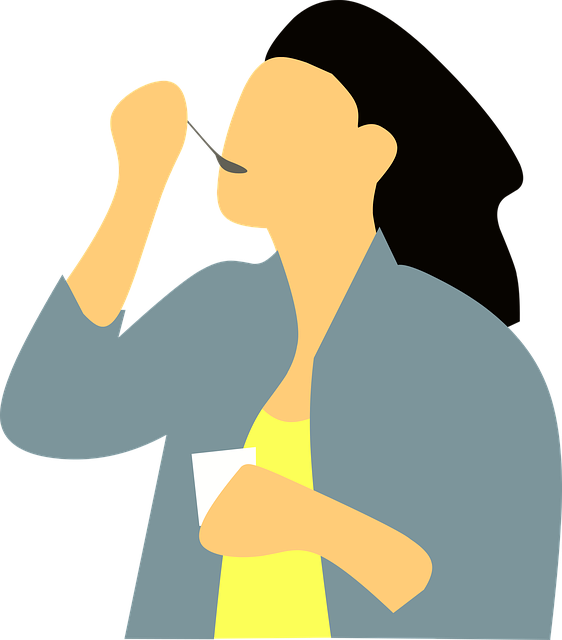 mindful eating에 관한 그림