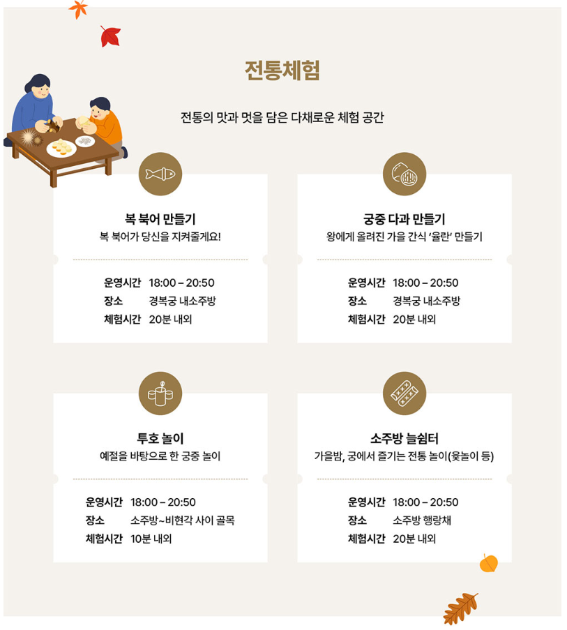 경복궁 수라간 시식공감