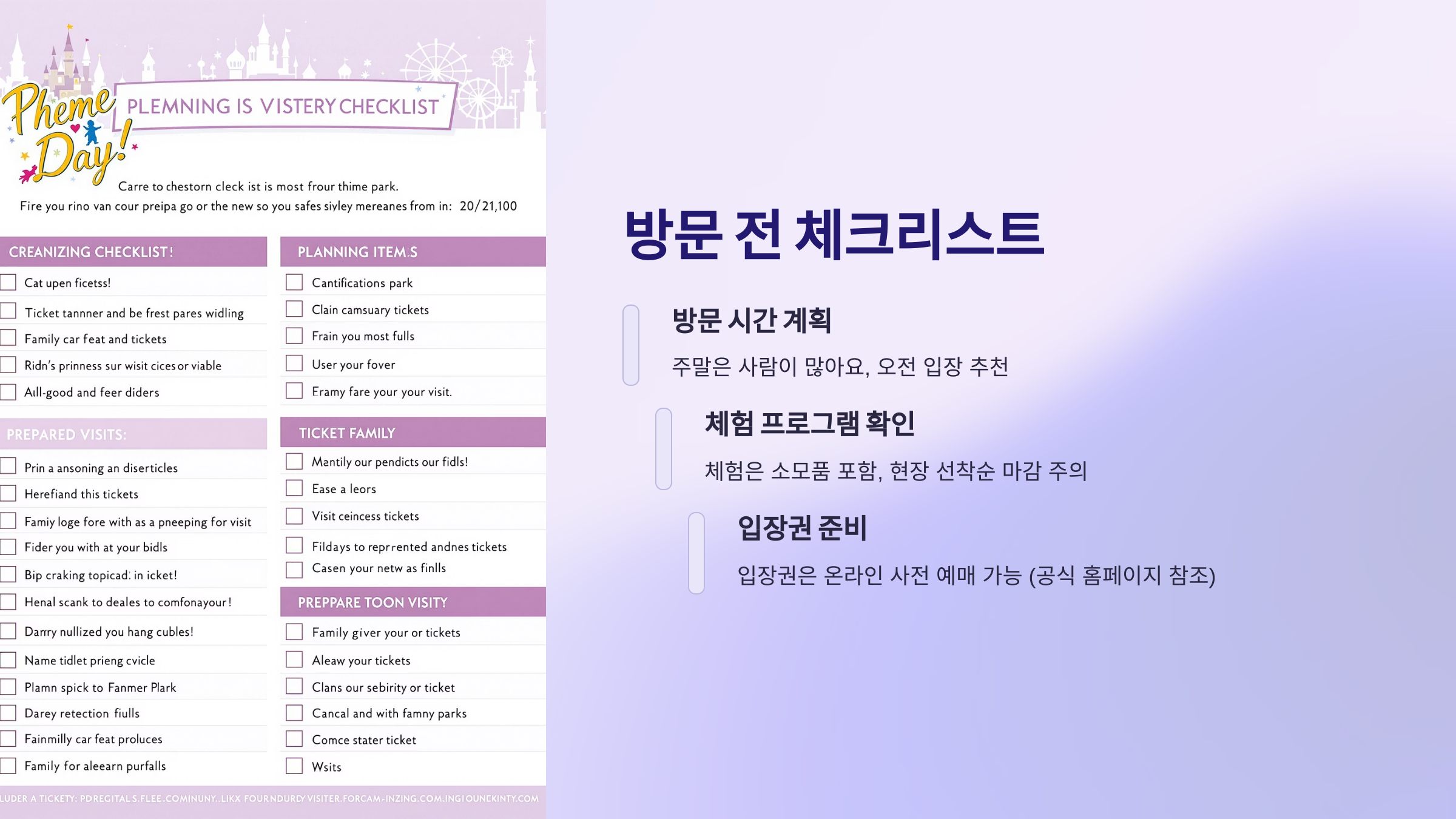 가평 유럽동화나라 축제 총정리