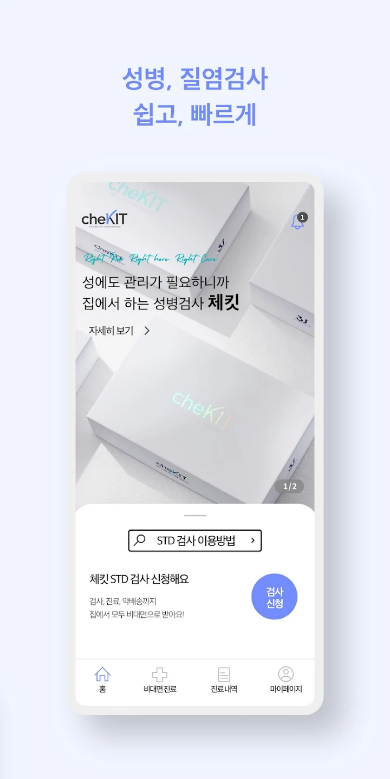 std 검사, 체킷