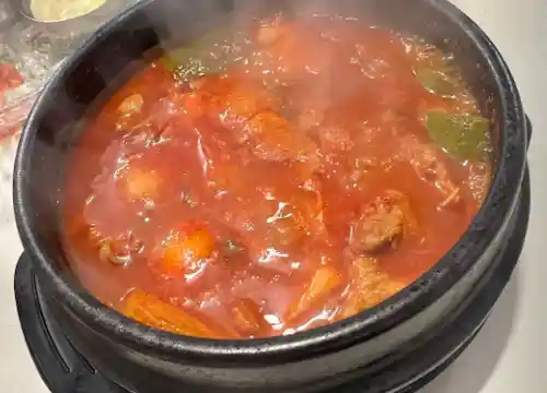 행진 고추장찌개 이미지