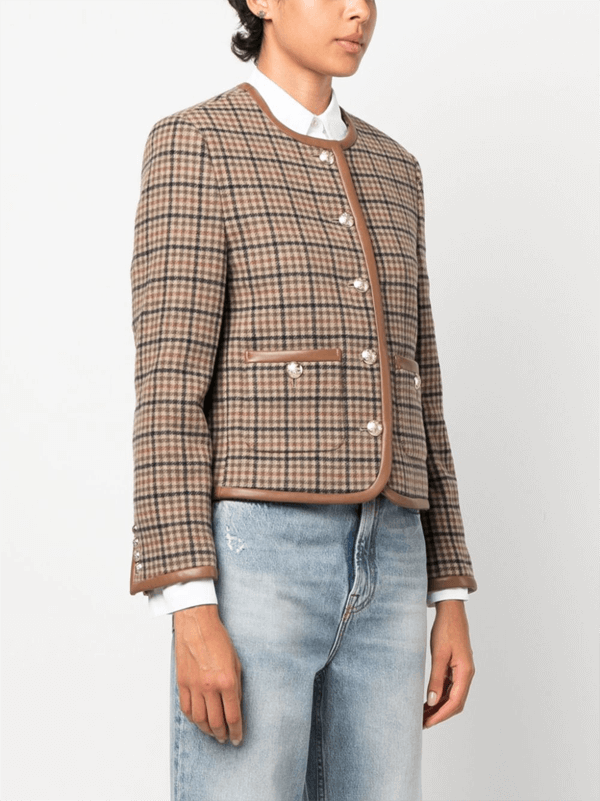 손해 보기 싫어서 4회 신민아 체크자켓