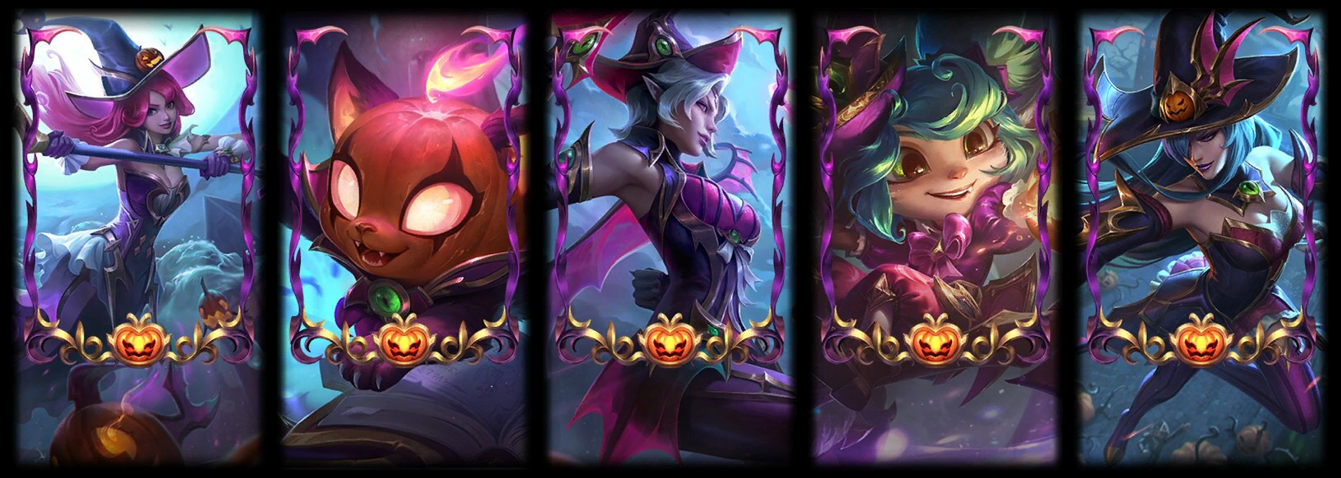 마녀 스킨 테두리