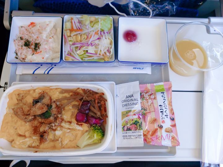 ANA항공이용후기-기내식