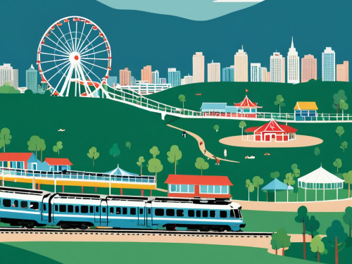 해운대-블루라인파크-기차주행모습