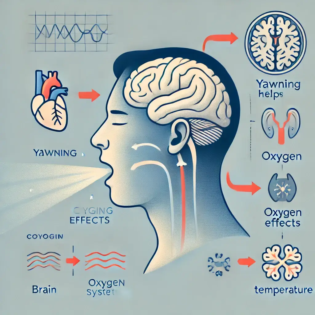 하품을 하는 생리학적 의미
