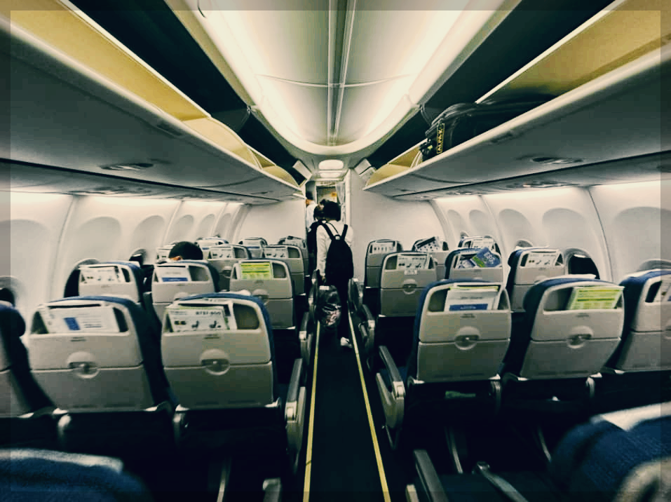 진에어 기내