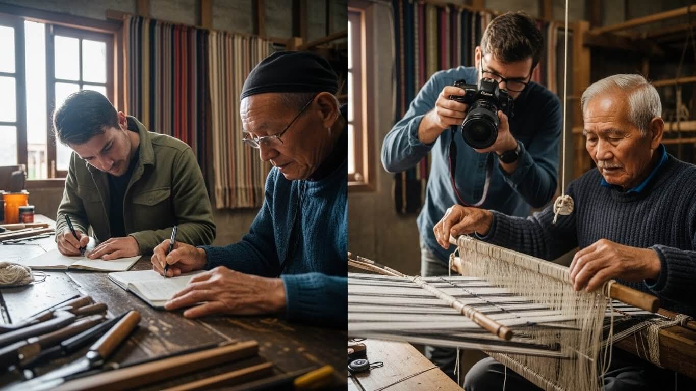 사라지는 기술, 기록의 가치 관련 사진