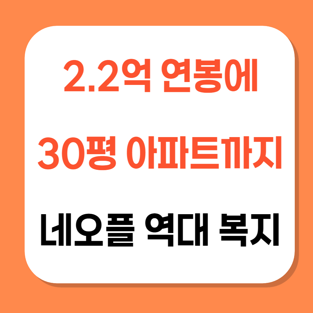 네오플 연봉 복지 관련 사진
