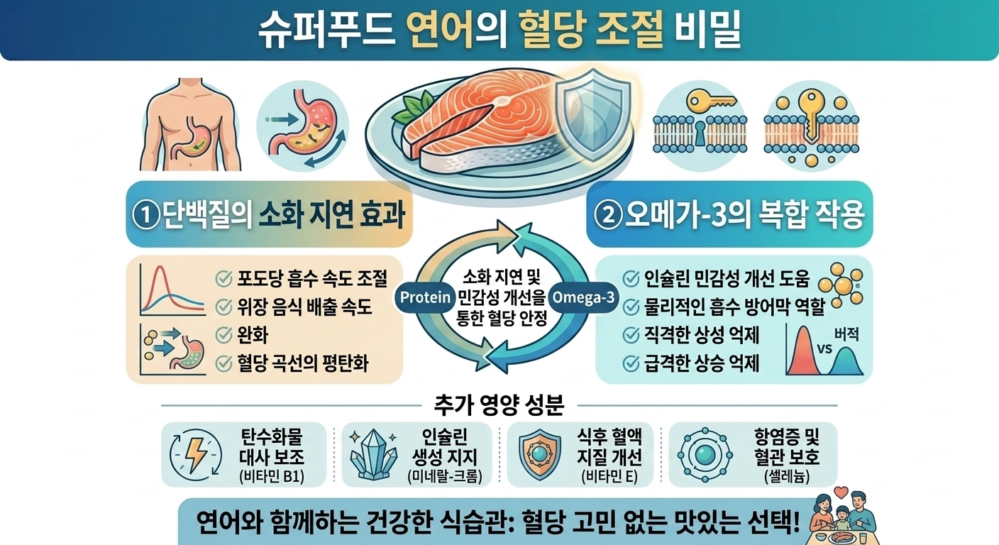 연어가 혈당을 안정시키는 이유