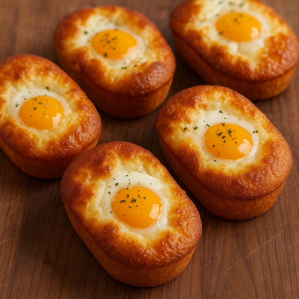 노릇한 계란빵 이미지