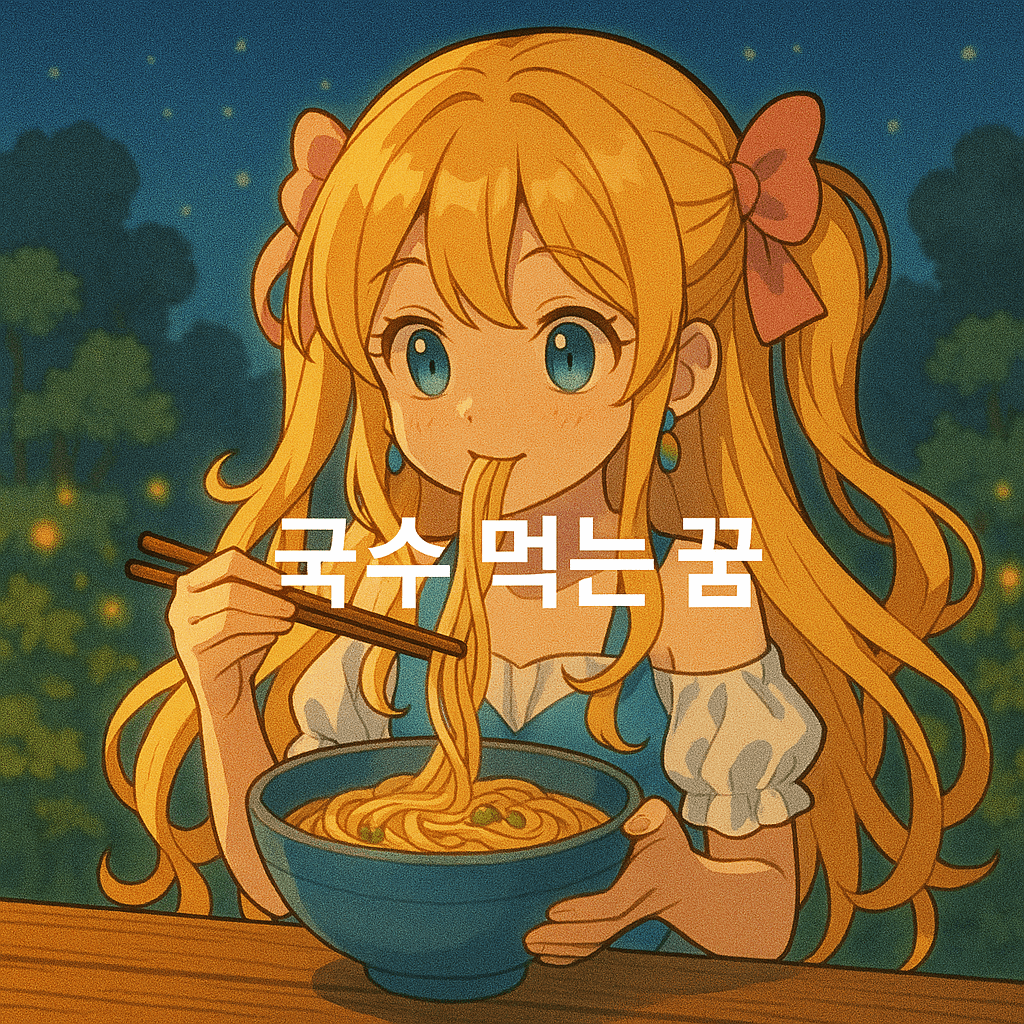 국수 먹는 꿈 해몽