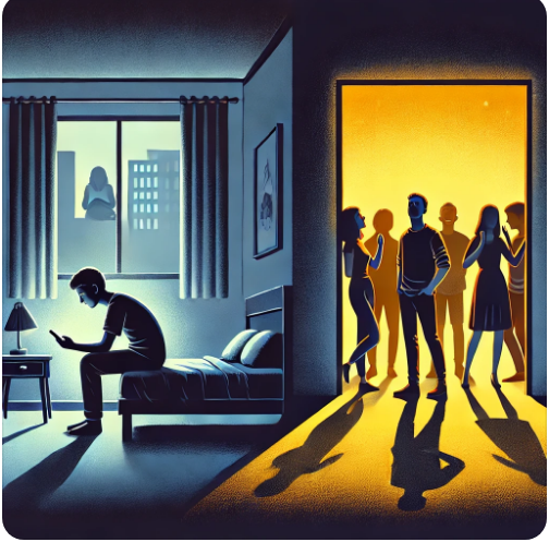 청소년기와 성인진입기의 사회적 위축