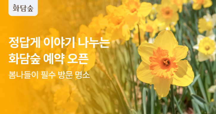 화담숲 봄 수선화 축제