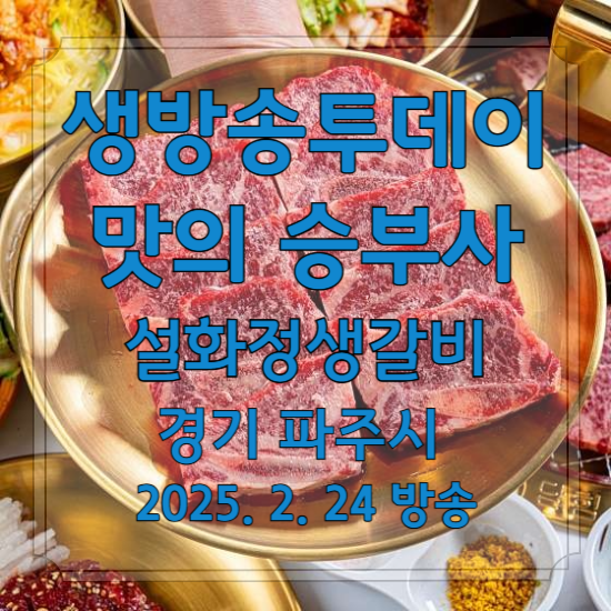생방송 투데이 맛의 승부사