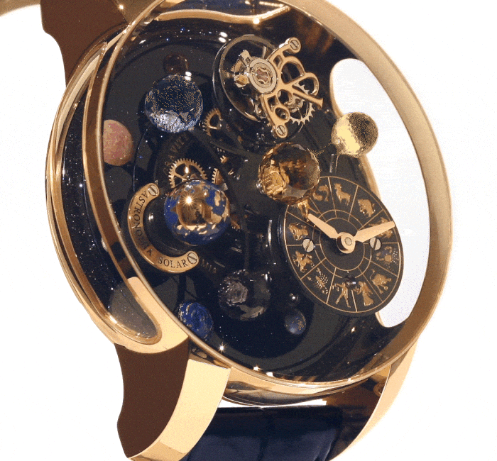 5억 짜리 시계는 도대체 어떻게 생겼길래...VIDEO: ASTRONOMIA SOLAR PLANETS - ZODIAC