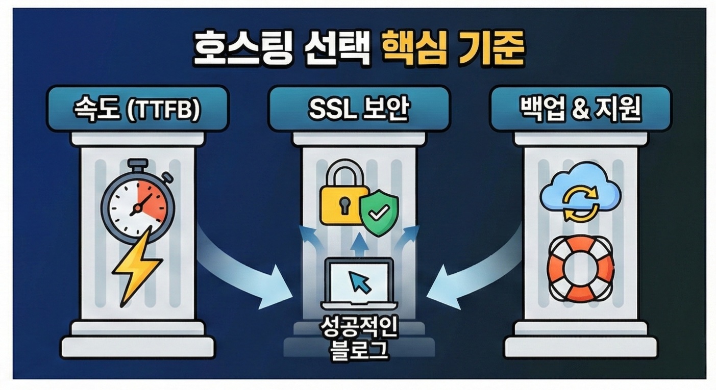 호스팅 선택 전 반드시 따져야 할 3가지 기준