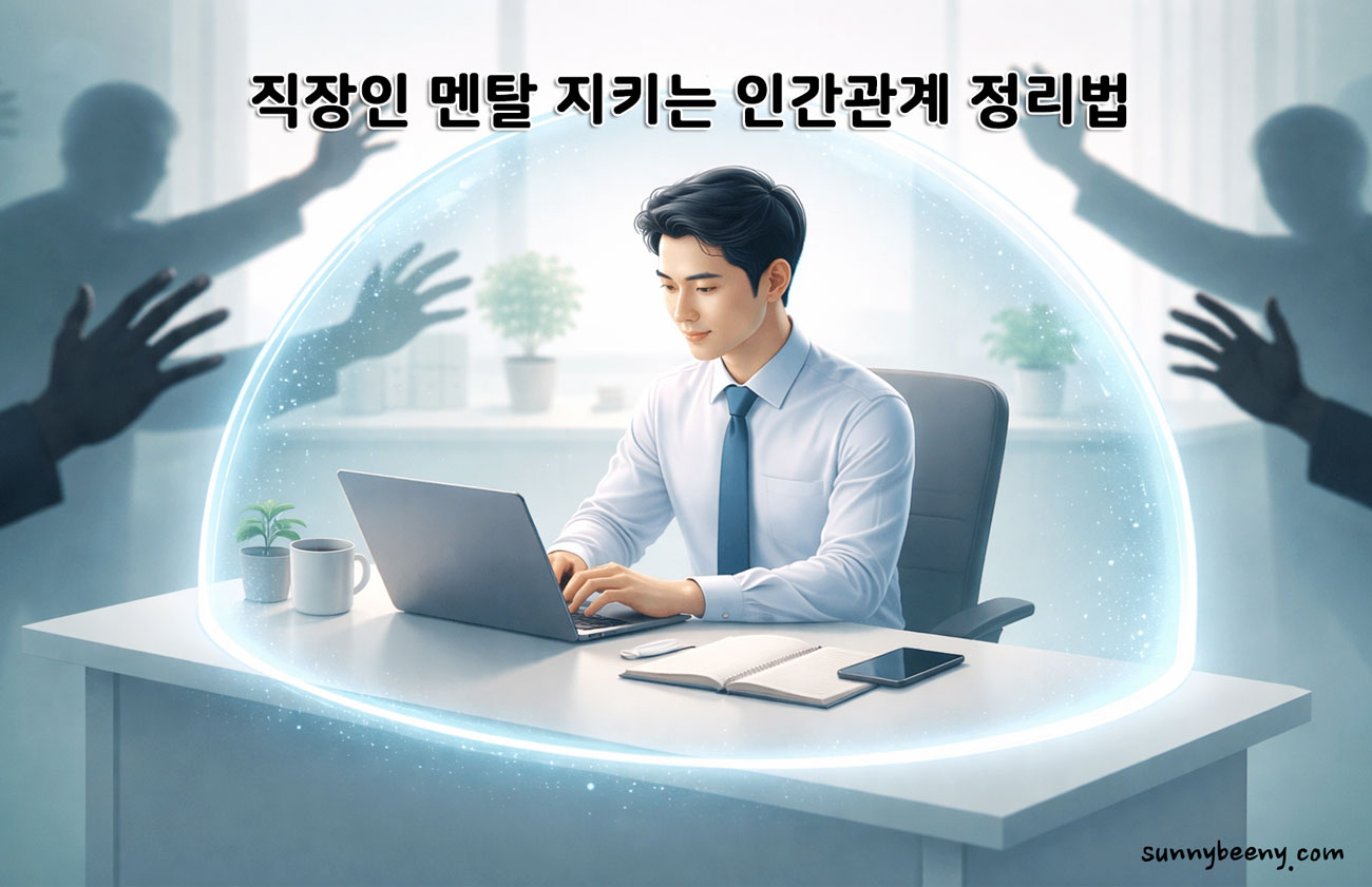 직장인 멘탈 지키는 인간관계 정리법